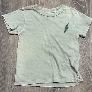 Kids' Mint Green Lightning Tee